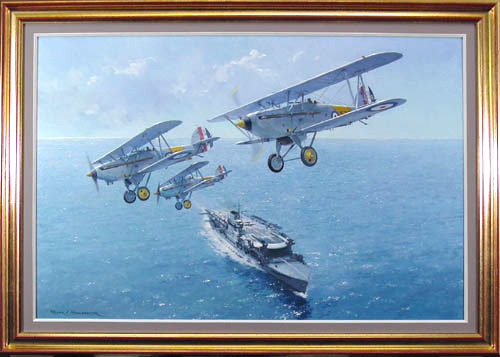 Nimrods Over HMS Glorious