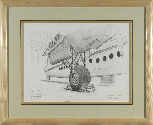 Sketching at Duxford