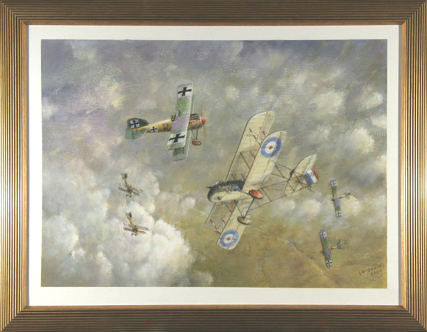 Lanoe Hawker VC 'The Salute'