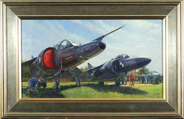 Harrier Painting