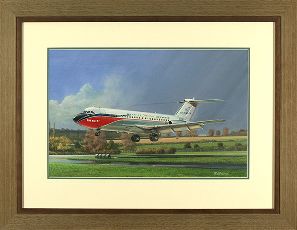 Braniff's New Fastback Jet