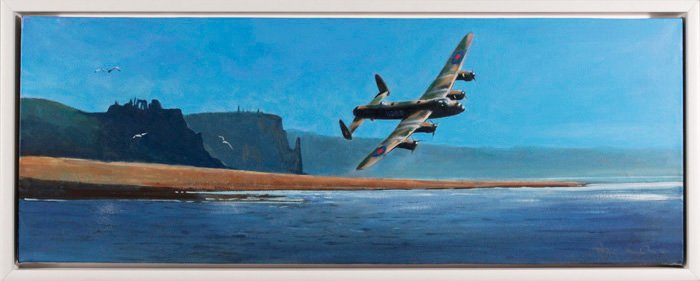 Lancaster Low over Caldy