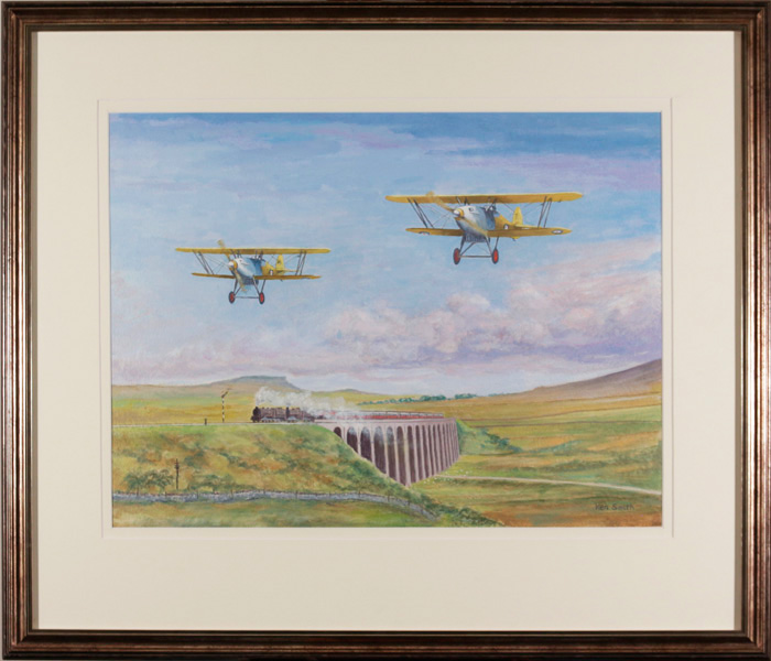 Crossing Ribblehead Viaduct