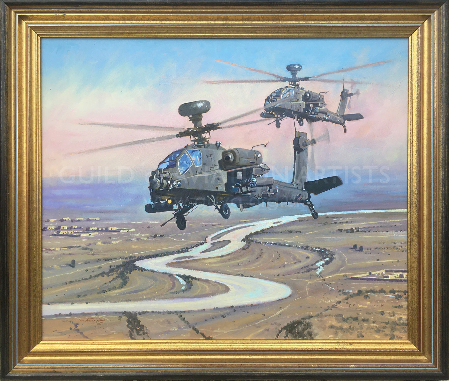 Helmand Apache Dusk