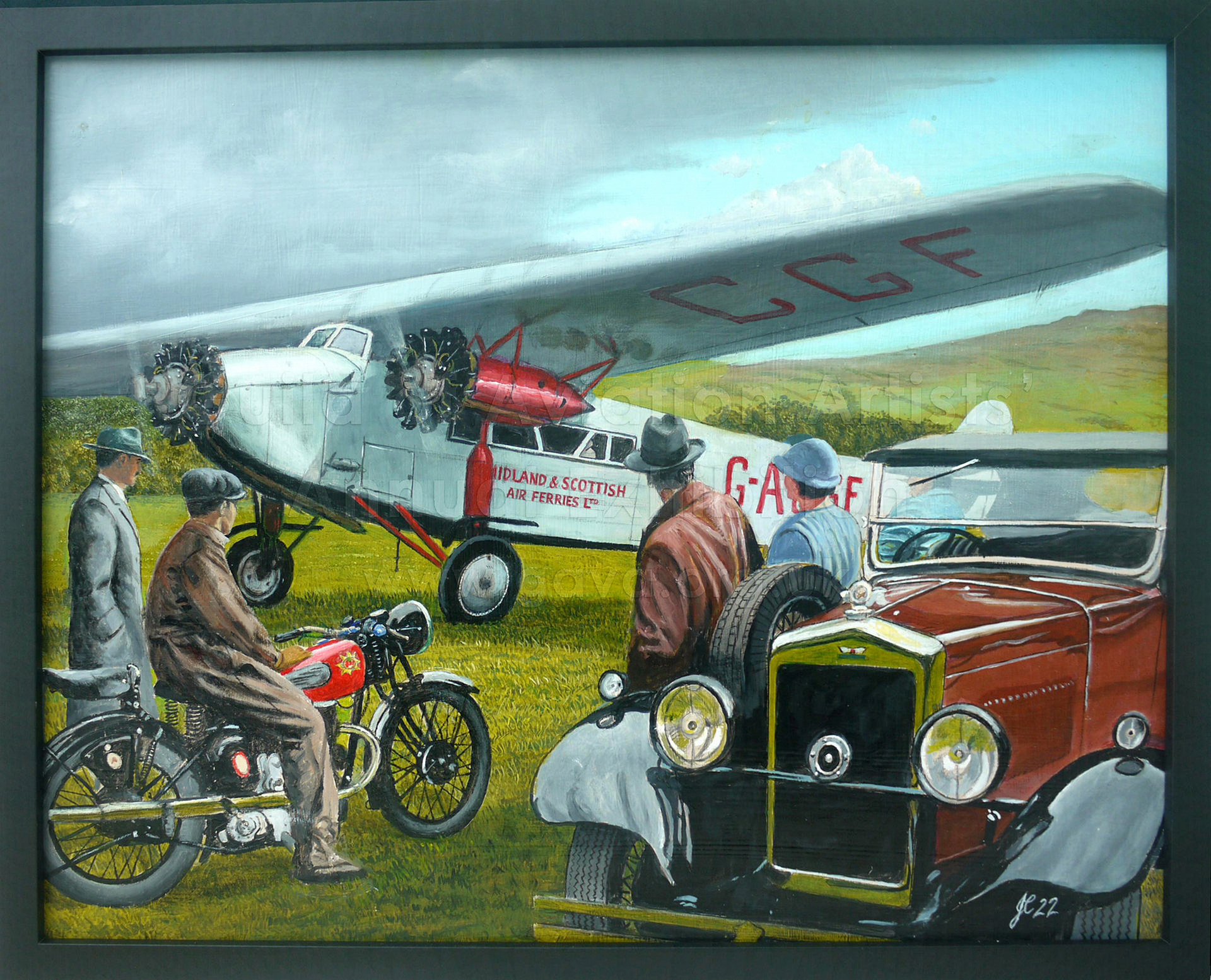 Avro 618 at Campbeltown