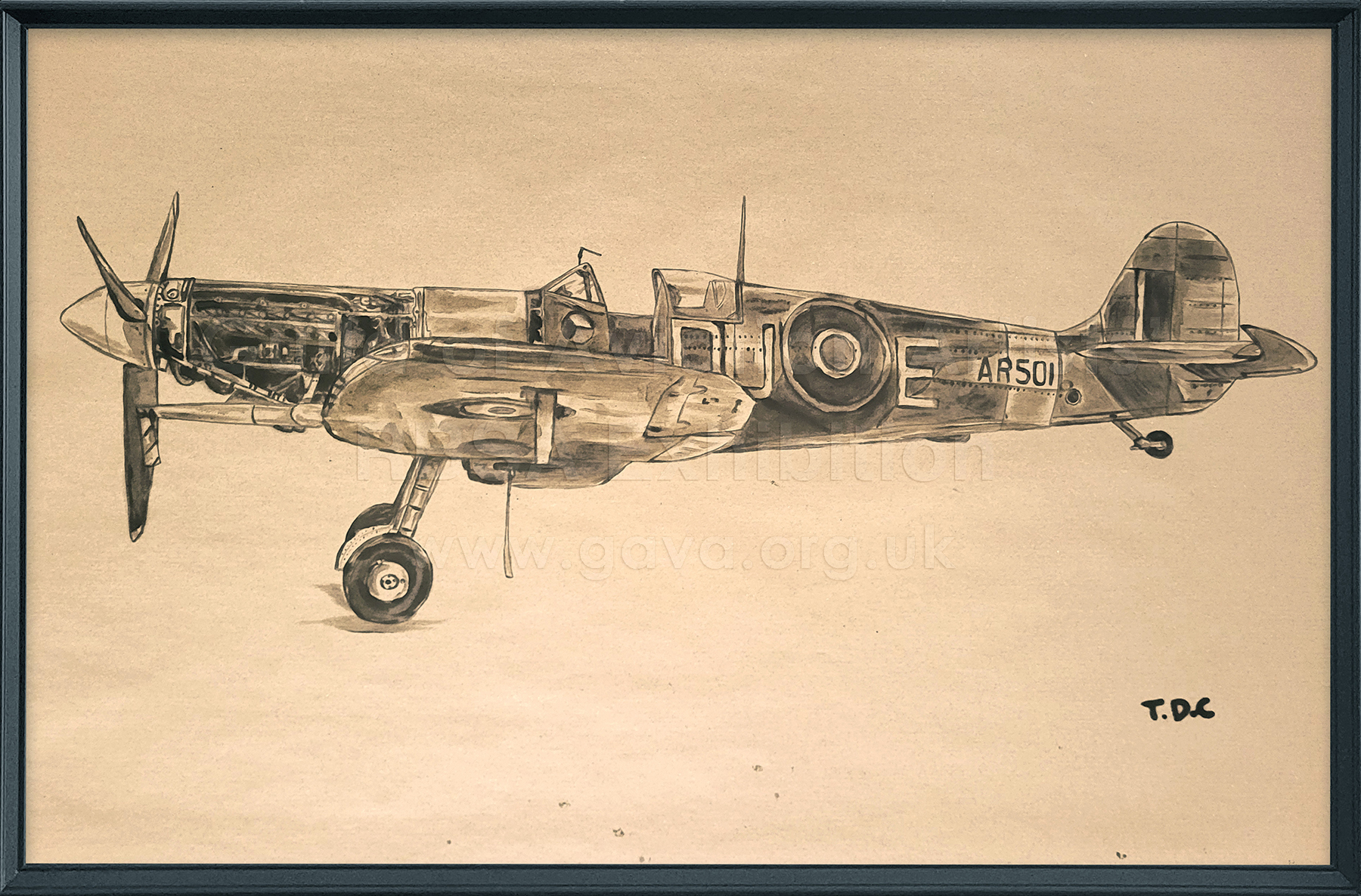 Spitfire Mk Vc AR501: Maintenance